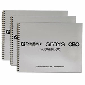 New CranBarry Field Hockey Scorebook - Set Of 3 1 New CranBarry Field Hockey Scorebook - Set Of 3
