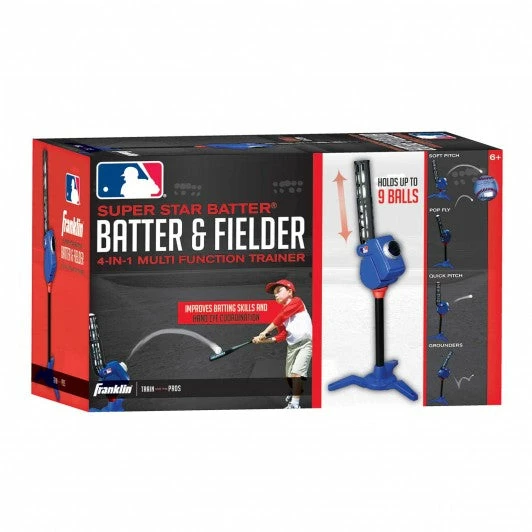 FRANKLIN MLB® SUPER STAR BATTER AND FIELDER MULTI-FUNCTION 4-IN-1 PITCHING MACHINE 4 FRANKLIN MLB® SUPER STAR BATTER AND FIELDER MULTI-FUNCTION 4-IN-1 PITCHING MACHINE - Image 4