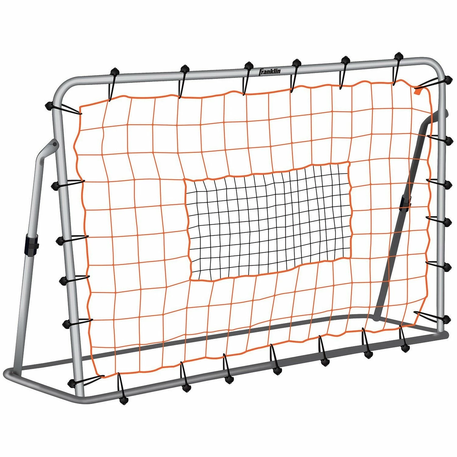 Franklin ADJUSTABLE SOCCER REBOUNDER WITH STAKES - STEEL - 6' X 4' 1 Franklin ADJUSTABLE SOCCER REBOUNDER WITH STAKES - STEEL - 6' X 4'