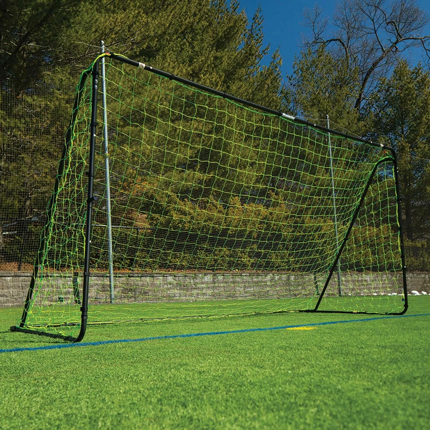 Franklin PREMIER STEEL HEAVY DUTY SOCCER GOAL - STAKES INCLUDED - 12' X 6' 2 Franklin PREMIER STEEL HEAVY DUTY SOCCER GOAL - STAKES INCLUDED - 12' X 6' - Image 2
