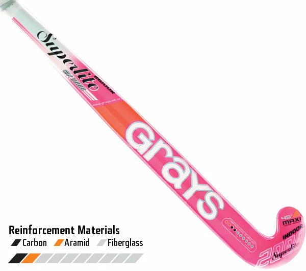GRAYS GX2000 Superlite Indoor Composite Field Hockey Stick - Retired Graphics 1 GRAYS GX2000 Superlite Indoor Composite Field Hockey Stick - Retired Graphics
