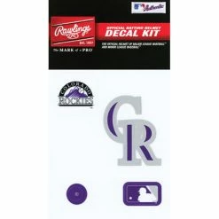 Rawlings MLB Colorado Rockies Decal Kit