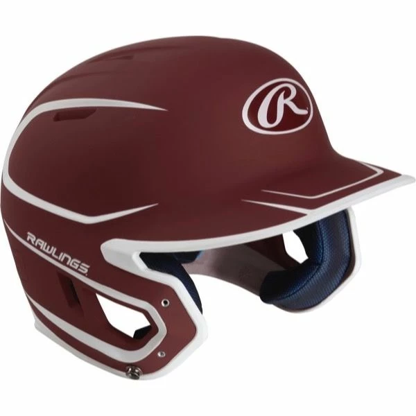 Rawlings Mach Senior Two-Tone Matte Helmet 5 Rawlings Mach Senior Two-Tone Matte Helmet - Image 5