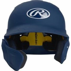 Rawlings Mach Senior Two-Tone Matte Helmet With EXT Flap