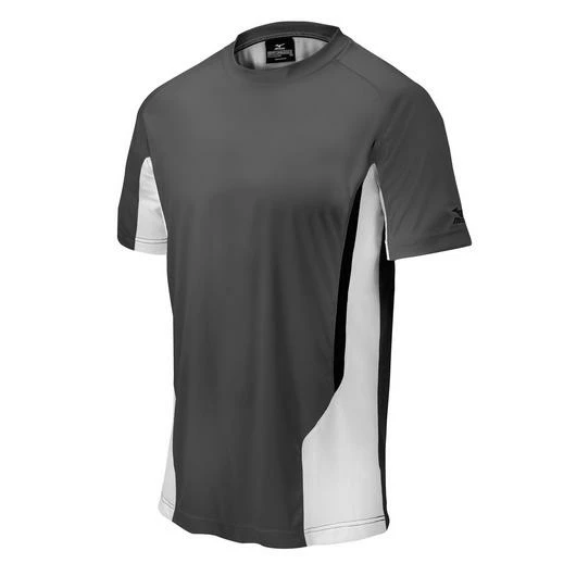 MIZUNO YOUTH ELITE SHORT SLEEVE CREW NECK SHIRT 4 MIZUNO YOUTH ELITE SHORT SLEEVE CREW NECK SHIRT - Image 4