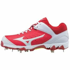 Mizuno 9-Spike Swift 5 Womens Metal Softball Cleat -Rawlings Sales Store Mizuno 9 Spike Swift 5 Womens Metal Softball Cleat 7