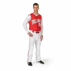 Mizuno ELITE MESH GAME JERSEY SLEEVELESS 12 Mizuno ELITE MESH GAME JERSEY SLEEVELESS -Rawlings Sales Store Mizuno ELITE MESH GAME JERSEY SLEEVELESS 3