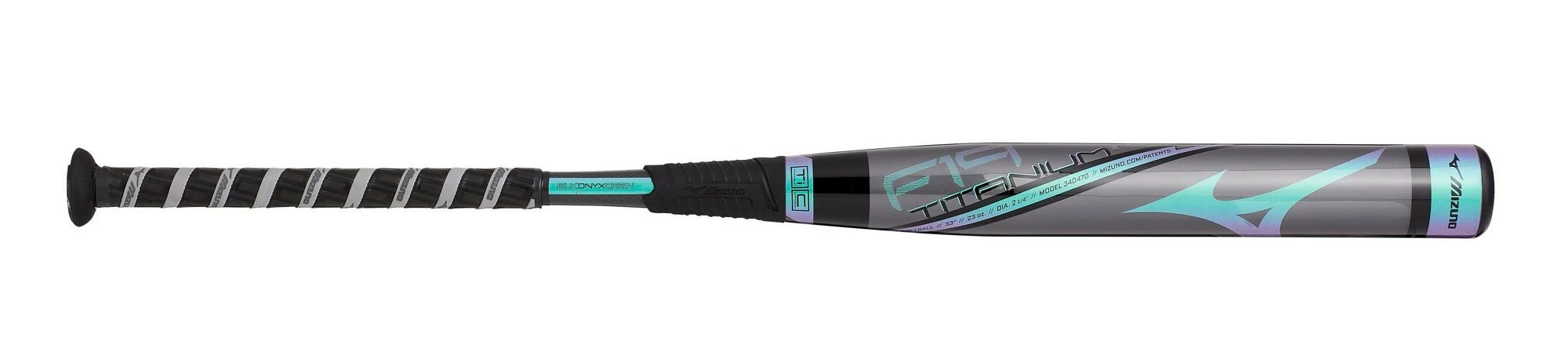 Mizuno F19-TITANIUM - Fastpitch Softball Bat (-10) 1 Mizuno F19-TITANIUM - Fastpitch Softball Bat (-10)