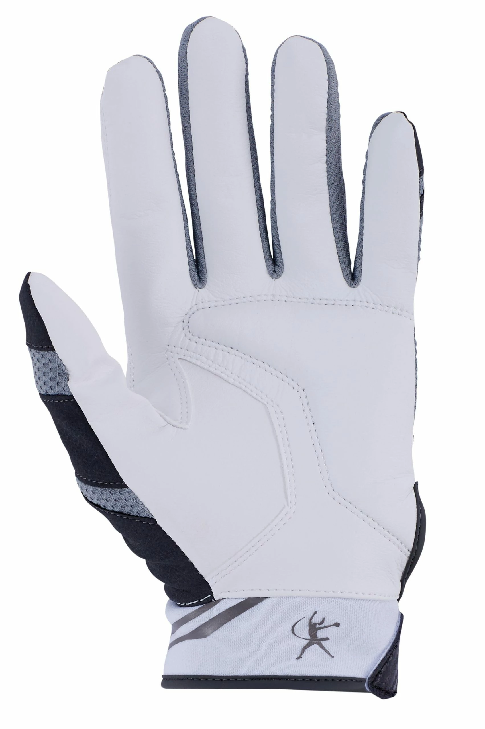 Mizuno Finch Women's Softball Padded Batting Glove 2 Mizuno Finch Women's Softball Padded Batting Glove - Image 2
