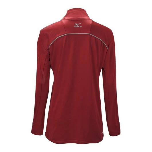Mizuno Women's Comp 1/2 Zip Long Sleeve Pullover 2 Mizuno Women's Comp 1/2 Zip Long Sleeve Pullover - Image 2