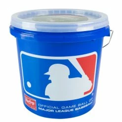 Rawlings Bucket Of 24 R12U Game Baseballs -Rawlings Sales Store Rawlings Bucket of 24 R12U Game Baseballs 2