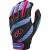 Rawlings Eclipse Girl's Softball Batting Gloves