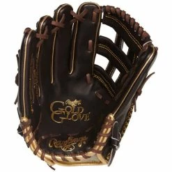 Rawlings Gold Glove 12.75 In Mocha Outfield Glove -Rawlings Sales Store Rawlings Gold Glove 12.75 in Mocha Outfield Glove 2
