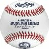 Rawlings MLB 2017 Edgar Martinez Number Retirement Baseball
