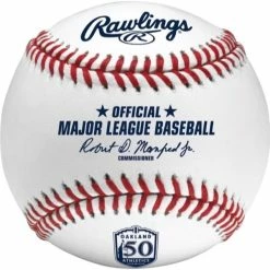 Rawlings MLB 2018 Oakland Athletics® 50th Anniversary Baseball