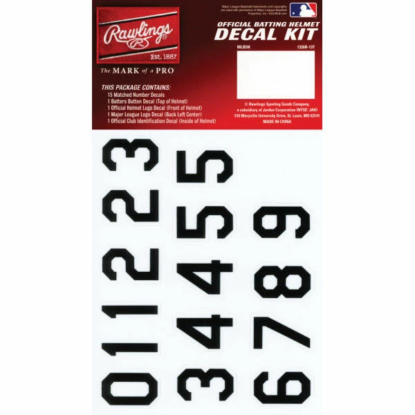 Rawlings MLB Chicago White Sox Decal Kit 2 Rawlings MLB Chicago White Sox Decal Kit - Image 2