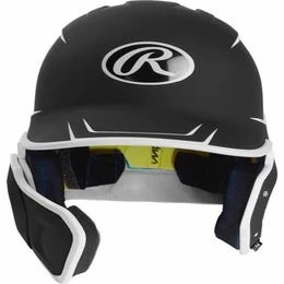 Rawlings Mach Junior Two-Tone Matte Helmet With EXT Flap - Image 6
