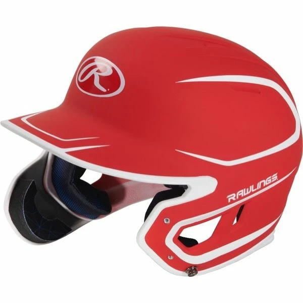 Rawlings Mach Senior Two-Tone Matte Helmet With EXT Flap - Image 6