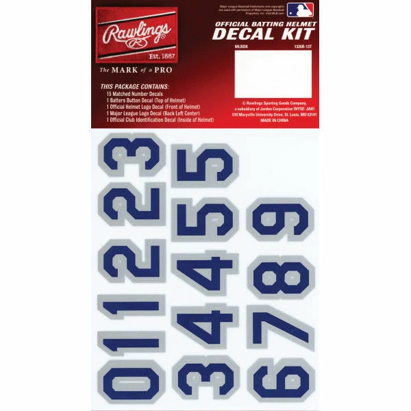 Rawlings MLB Seattle Mariners Decal Kit