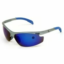 Rawlings Youth Half-Rim Sunglasses - Gray Frame, Blue Lens