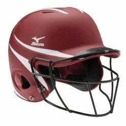 Mizuno Prospect Series Youth Batting Helmet With Faspitch Softball Mask