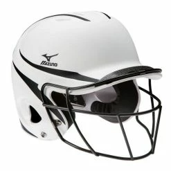 Mizuno Prospect Series Youth Batting Helmet With Faspitch Softball Mask -Rawlings Sales Store Softball Protective Gear 13