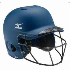 Mizuno Prospect Solid Youth Batting Helmet With Fastpitch Wire Mask -Rawlings Sales Store Softball Protective Gear 5 344be321 34ea 4608 84f7 5c2ae166fce2