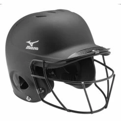 Mizuno Prospect Solid Youth Batting Helmet With Fastpitch Wire Mask -Rawlings Sales Store Softball Protective Gear 6 6603ce86 49e5 4a70 b4cc f1690535eb9d