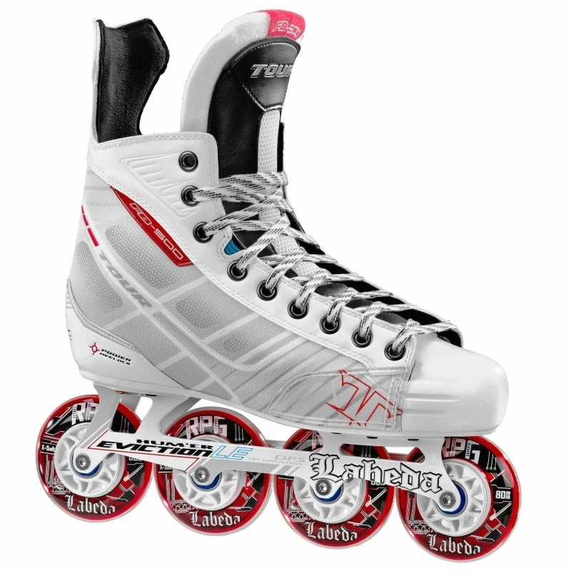 Tour FB-500 Inline Hockey Skates White 1 Tour FB-500 Inline Hockey Skates White