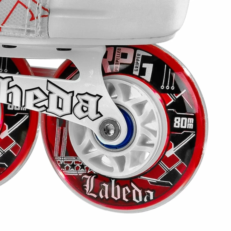 Tour FB-500 Inline Hockey Skates White 5 Tour FB-500 Inline Hockey Skates White - Image 5